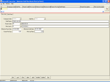 Bus Route Management Human Resource Management System Malaysia